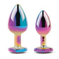 Gemsations 2 pc 2.75" & 3.25" Chrome Anal Training Set - Rainbow