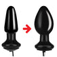 Lux Fetish 4" Inflatable Vibrating Butt Plug