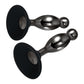 Evolved Joy Sticks 2 pc Plug Set - Black/Chrome