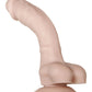 Evolved Real Supple Realistic Dildo | Silicone Dildo | Poseable 8.25” Big Dildo | Suction Cup Dildo