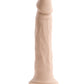 Evolved Twirl Jam Realistic Dildo | Ivory Suction Cup Dildo | Rotating Vibrating Dildo