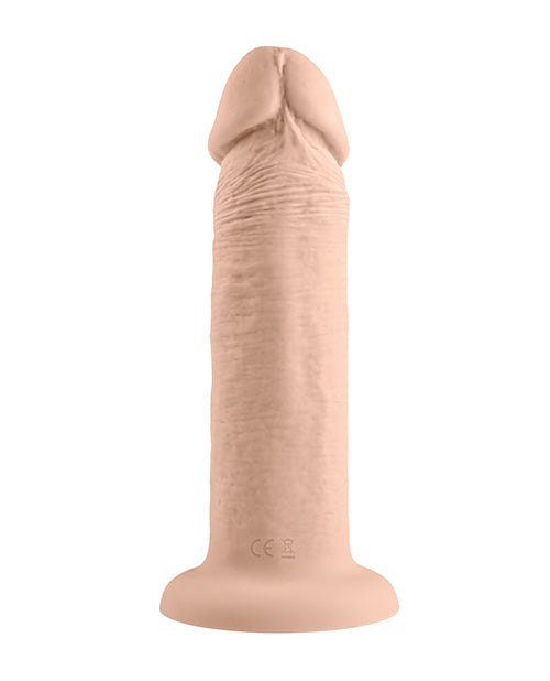 Evolved 6" Big Dildo | 10-Speed Vibrating Dildo | Light Suction Cup Dildo | Realistic Dildo