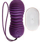 Evolved Eager Egg Vibrating & Thrusting Egg w/Remote - Purple