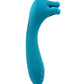 Evolved Heads or Tails Rechargeable Vibrator - Teal