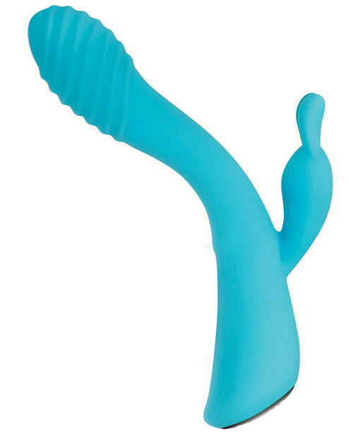 Evolved Rabbit Vibrator | Aqua Bunny G Spot Vibrator | Aqua Clit Vibrator | Best Vibrator for Women