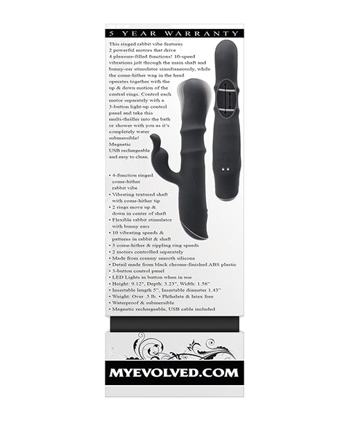 Evolved Rabbit Vibrator | Ringmaster G Spot Vibrator | Black Clit Vibrator | Best Vibrator for Women