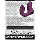 Evolved Finger Vibrator | Helping Hand Clit Vibrator | Purple Waterproof Small Vibrator | Best Vibrator for Women