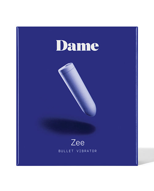 Dame Zee Bullet Vibrator - Periwinkle