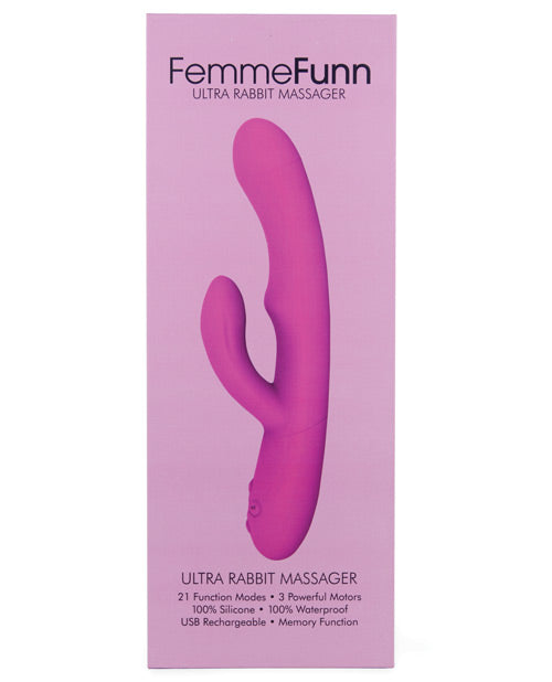 Femme Funn G Spot Vibrator | Ultra Rabbit Vibrator | 21X Pink Clit Vibrator | Best Vibrator for Women