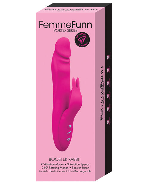 Femme Funn G Spot Vibrator | Booster Rabbit Vibrator | Pink Clit Vibrator | Best Vibrator for Women