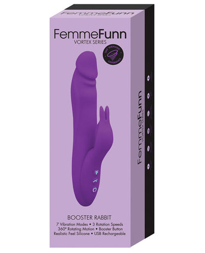 Femme Funn G Spot Vibrator | Booster Rabbit Vibrator | 10X Purple Clit Vibrator | Best Vibrator for Women