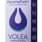 Femme Funn Volea Fluttering Tip Vibrator - Dark Purple