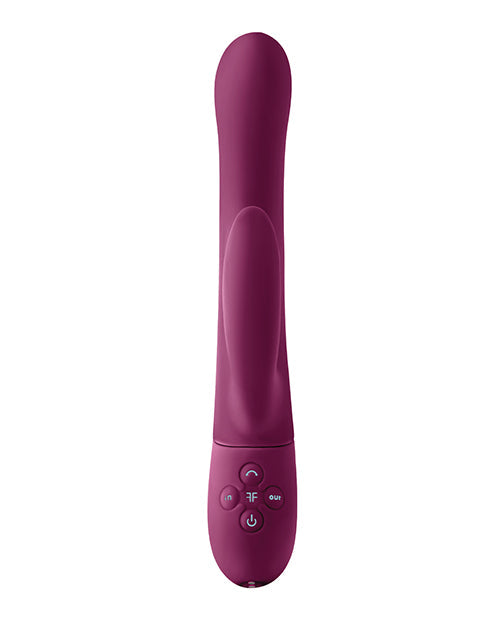 Femme Funn G Spot Vibrator | Balai Side to Side Swaying Rabbit Vibrator | 12-Mode Fuchsia Clit Vibrator