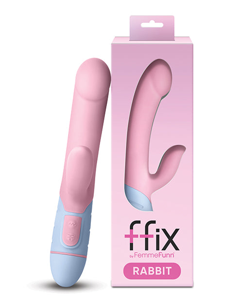 Femme Funn G Spot Vibrator | Ffix Rabbit Vibrator | Pink-Blue Clit Vibrator | Best Vibrator for Women