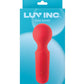 Luv Inc. 4" Mini Wand - Red