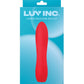 Luv Inc. Large Silicone Bullet - Red