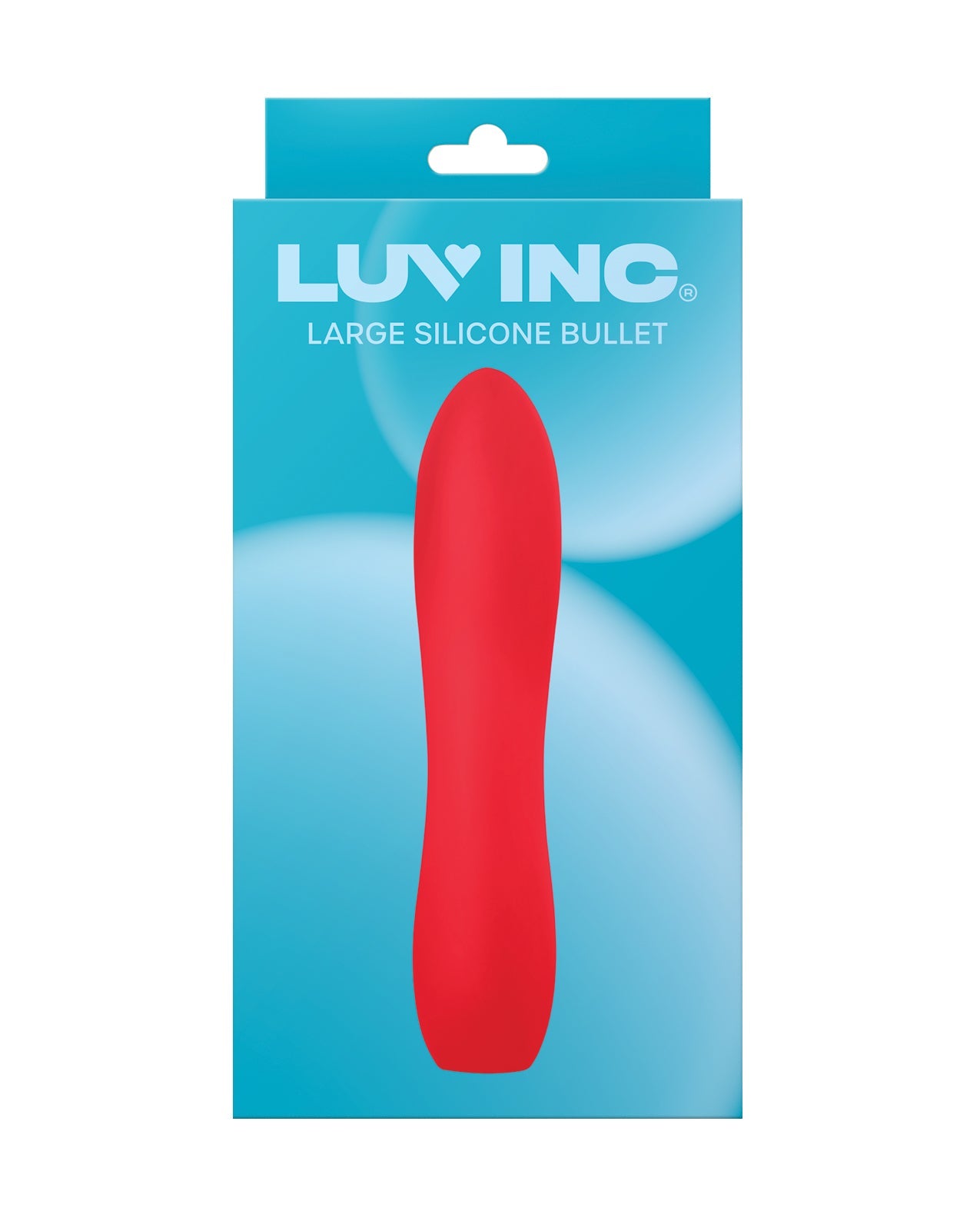 Luv Inc. Large Silicone Bullet - Red