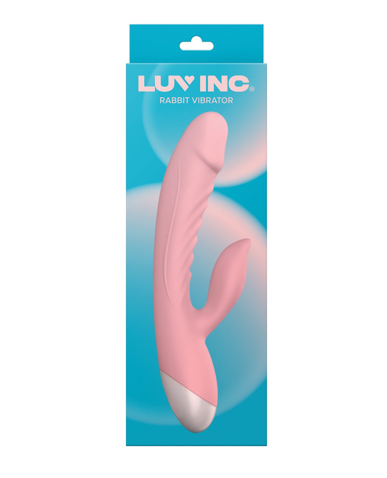 Luv Inc Rabbit Vibrator | Pink G Spot Vibrator | 10X Waterproof Clit Vibrator | Best Vibrator for Women