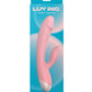 Luv Inc Rabbit Vibrator | Pink G Spot Vibrator | 10X Waterproof Clit Vibrator | Best Vibrator for Women