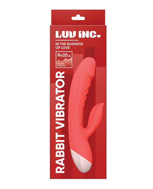 Luv Inc Rabbit Vibrator | Coral G Spot Vibrator | Waterproof 10X Clit Vibrator | Best Vibrator for Women