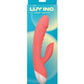 Luv Inc Rabbit Vibrator | Coral G Spot Vibrator | Waterproof 10X Clit Vibrator | Best Vibrator for Women