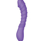 Luv Inc. Ribbed G-Spot Vibrator - Purple