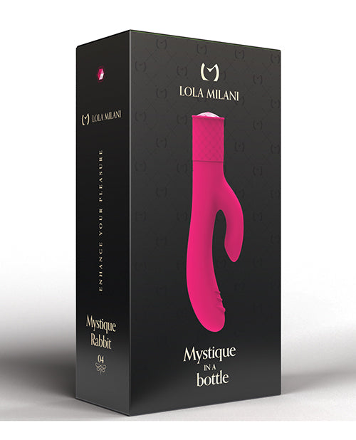 Lola Milani G Spot Vibrator | Mystique Rabbit Vibrator | Black Bottle Fuchsia Clit Vibrator | Best Vibrator for Women