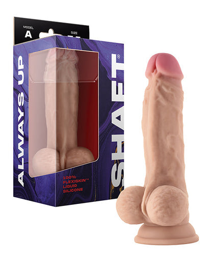 Shaft Model A Realistic Dildo | Pine Flexskin Liquid Silicone Dildo | 7.5" Big Dildo with Balls