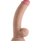 Shaft Model C Realistic Dildo | Flexskin Curved Silicone Dildo | Pine 8.5" Big Dildo with Balls