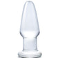 Glas 3.5" Butt Plug - Clear