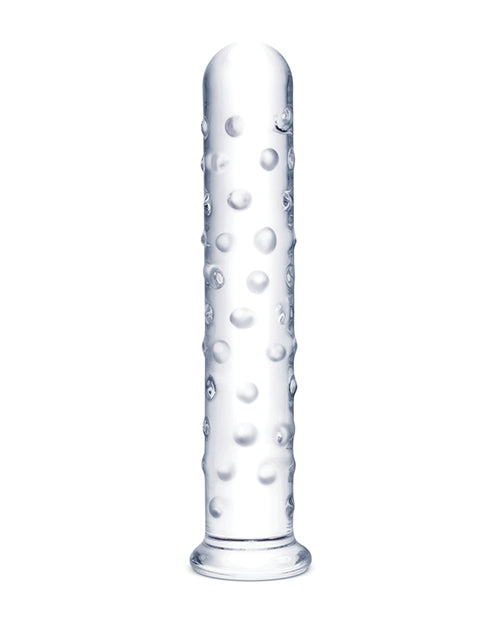 Glas 10" Big Dildo | Extra Large Glass Dildo | Clear Realistic Dildo | Tapered Tip Giant Dildo