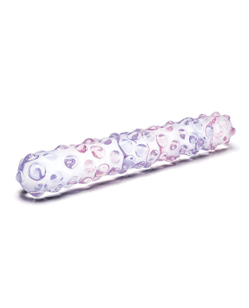 Glas 9" Big Dildo | Rose Purple Pink Dildo | Nubby Glass Dildo | Realistic Dildo | Large Dildo