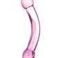 Glas Double Dildo | Trouble Glass Dildo | Purple Realistic Dildo | Clear Big Dildo | Large Dildo