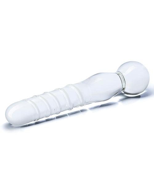 Glas Joystick Realistic Dildo | G-Spot Dildo | Safe Anal Dildo | Clear Glass Dildo