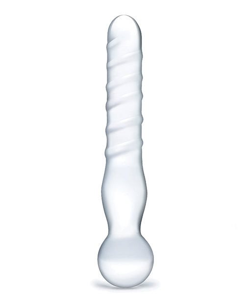 Glas Joystick Realistic Dildo | G-Spot Dildo | Safe Anal Dildo | Clear Glass Dildo