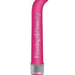 Buzzed 7" G-Spot Vibe  - Blazing Beauty Pink