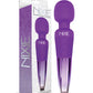 Nixie Rechargeable Wand Massager - Purple Ombre Metallic