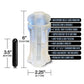 MSTR B8 Lip Service Vibrating Mouth Pack - Kit of 5 Clear