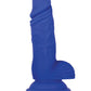 Gender X Realistic Dildo | Semi Sweet Tart Big Dildo | Blue-Purple Suction Cup Dildo