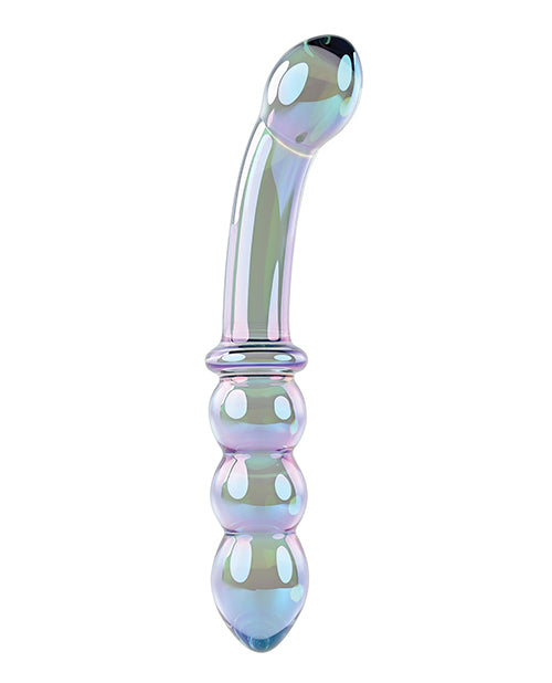 Gender X Realistic Dildo | Lustrous Galaxy Wand | Green Glass Dildo | Double Dildo Massager