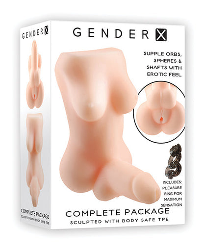 Gender X Complete Package Multi Function Stroker - Light