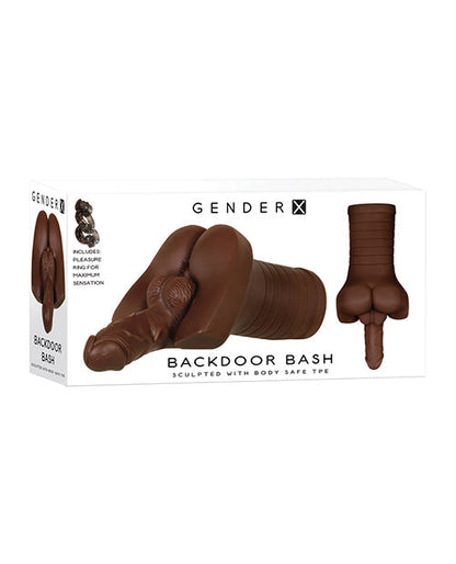 Gender X Backdoor Bash Stroker - Dark