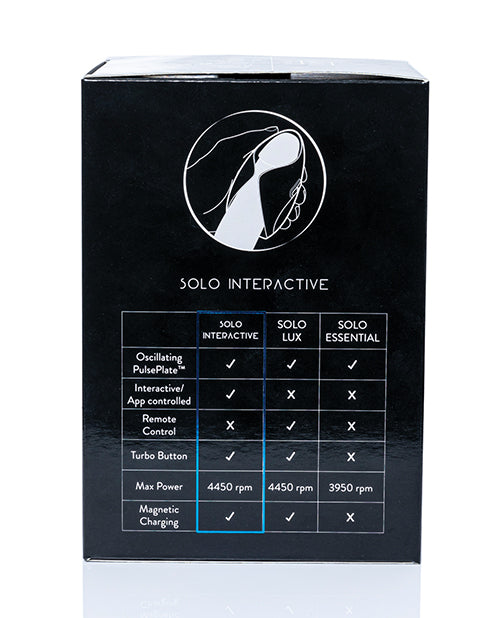 Hot Octopuss Pulse Solo Interactive - Black