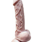 Skinsations Hard Drive Realistic Dildo | Waterproof 8" Big Dildo | Beige Suction Cup Dildo