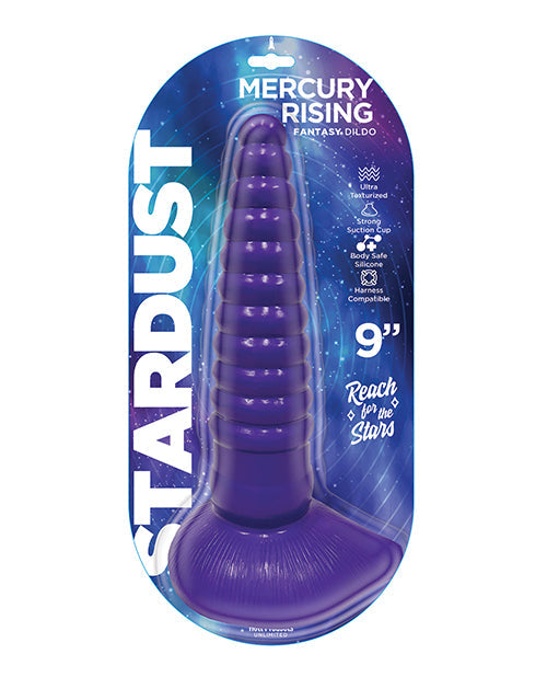 Stardust Mercury Rising Realistic Dildo | 7" Big Dildo | Purple Dildo | Suction Cup Dildo