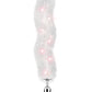 Foxy Tail Light Up Faux Fur Butt Plug - White