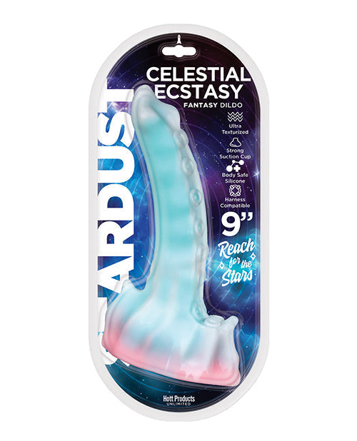 Stardust Realistic Dildo | Celestial Ecstasy Suction Cup Dildo | Bumps and Grooves 7.5" Big Dildo