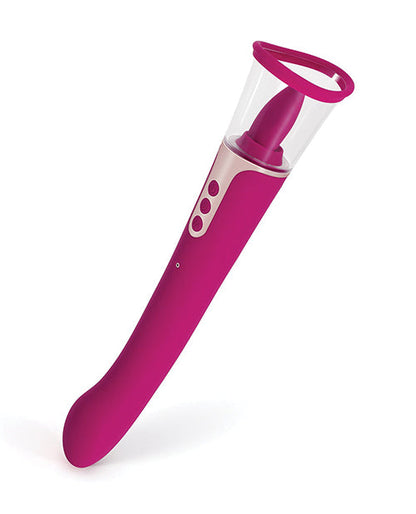 Succion Sucking G-Spot Vibrator - 3 Function Purple