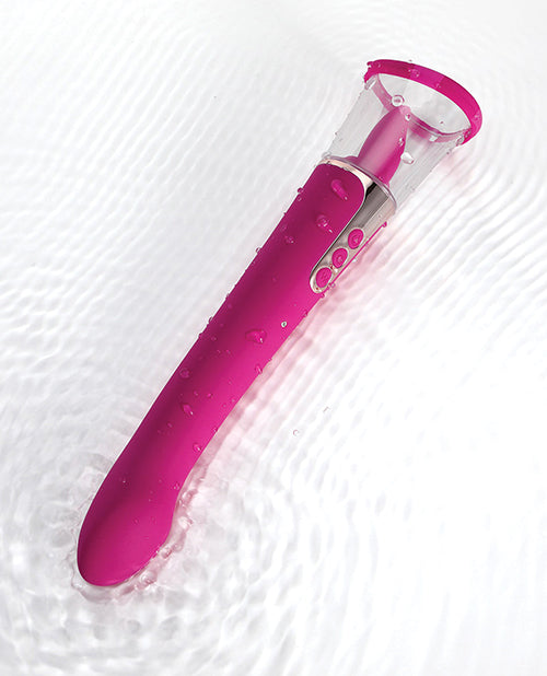 Succion Sucking G-Spot Vibrator - 3 Function Purple