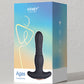 Agas Thrusting Butt Plug w/ Remote Control - Black